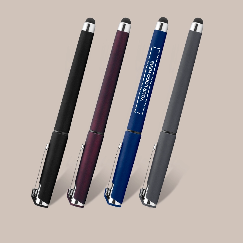 Morar Soft Touch Gel Classic Pen with Stylus