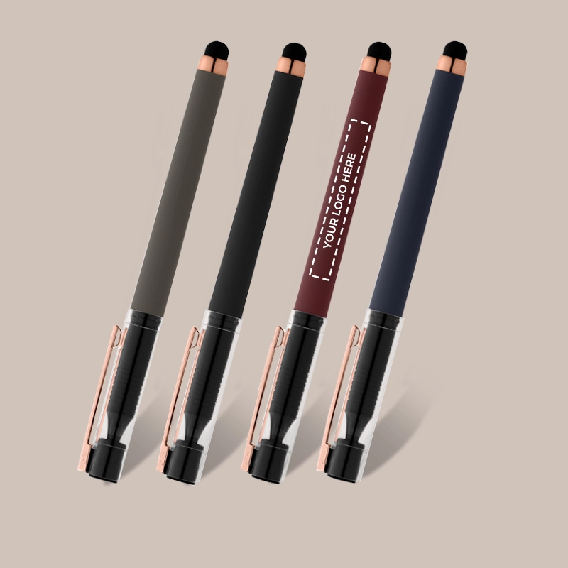 Daill Soft Touch Rose Gold Gel Stylus Pen