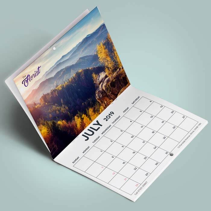 promotional mini calendars