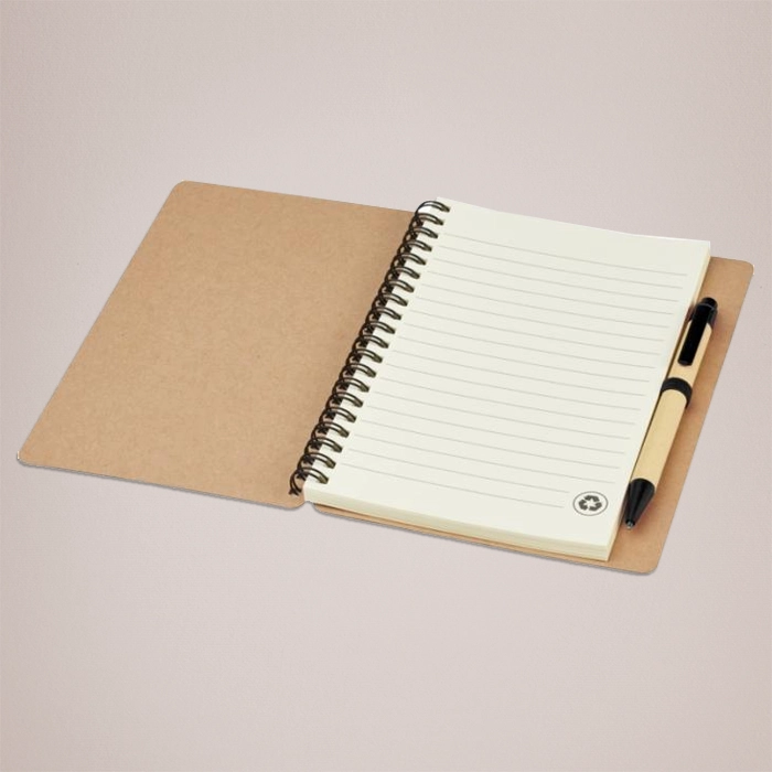 Recycled Notebook with Pen | Tradeprint