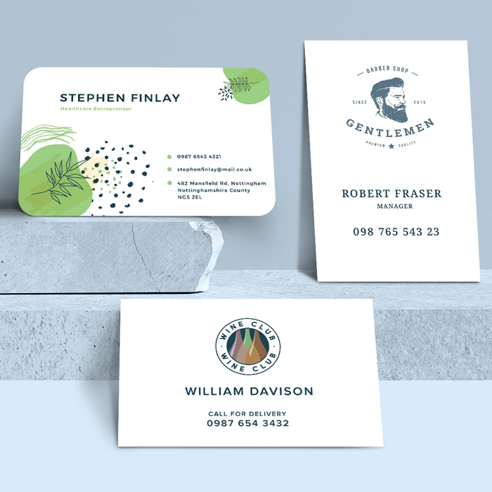 Uncoated Business Cards