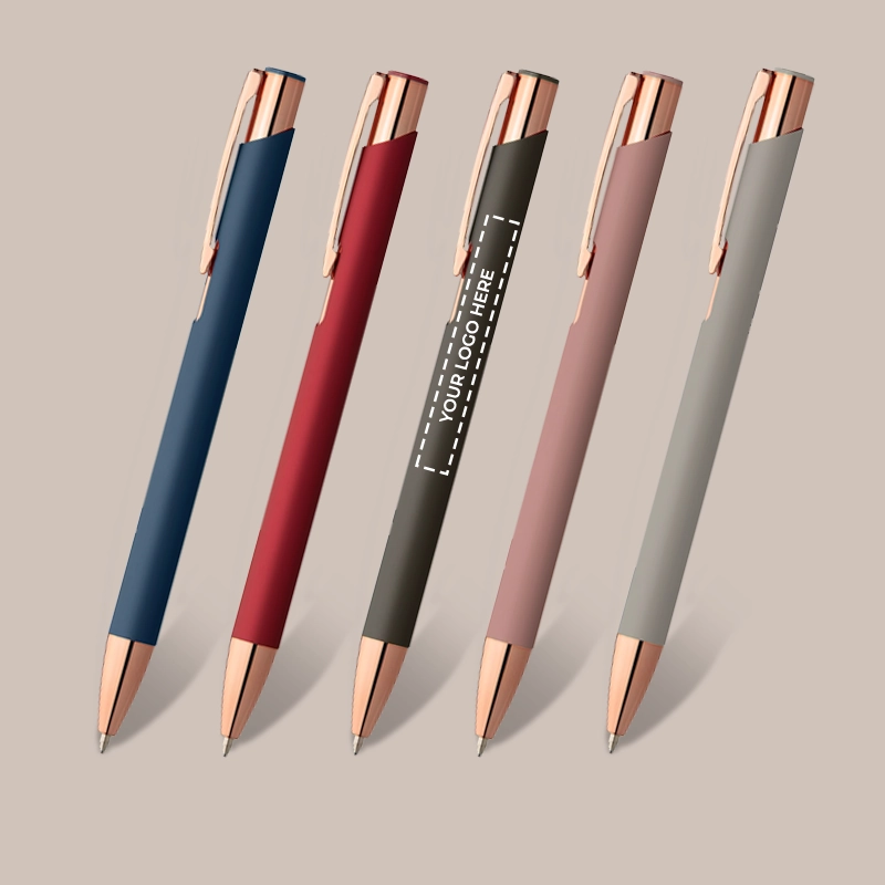 Katrine Soft Touch Rose Gold Pen