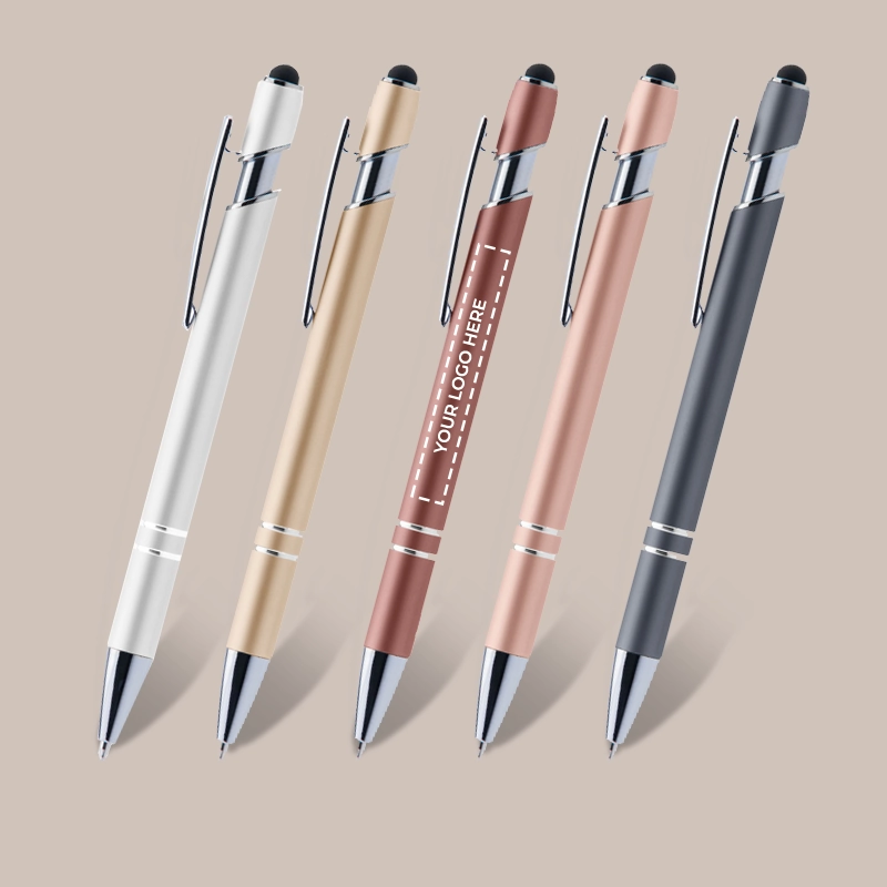 Ness Soft Touch Metallic Stylus Pen