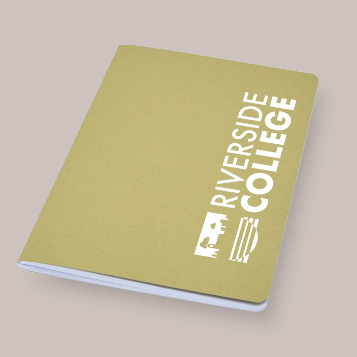 Fabia Crush Paper Cover Notebook - Olive<br/>