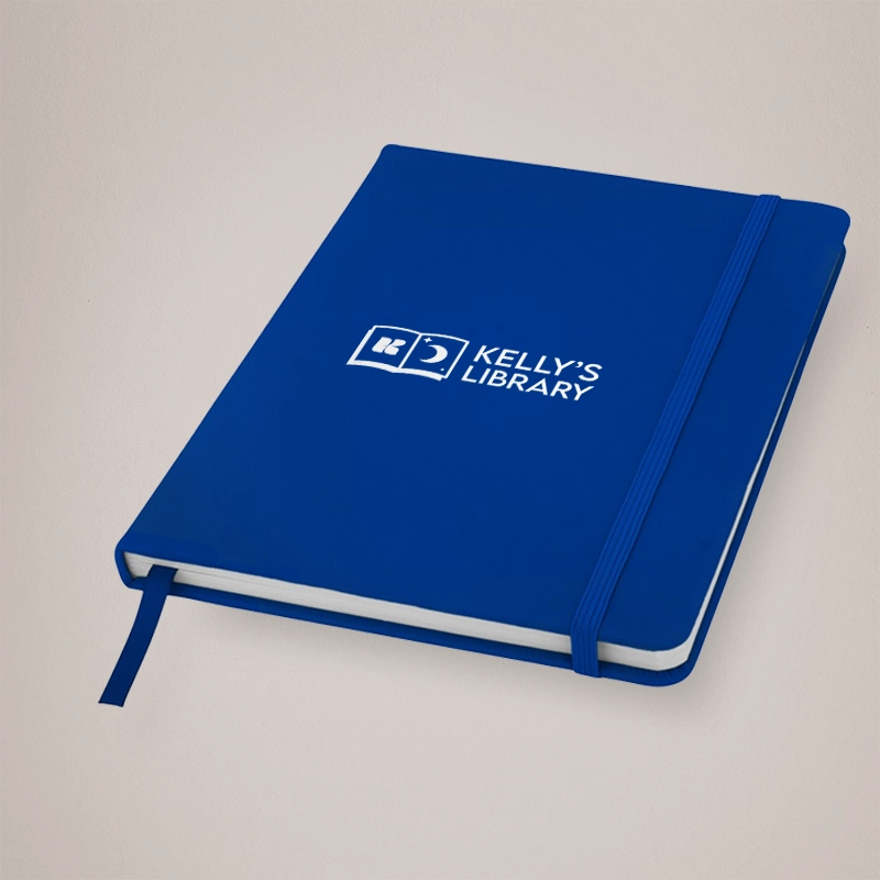 Spectrum A5 Notebook with Blank Pages - Royal Blue